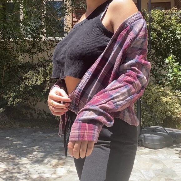 Brandy Melville Jackets & Blazers - brandy melville flannel